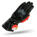 SHIMA STR-2 rukavice na motorku černo/bílo/červené fluo