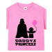 Dětské tričko pro miminka s potiskem Star Wars Daddys Princess