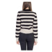 Vero Moda VMELYA LS HIGHNECK PULLOVER GA BOO 10310901 Béžová