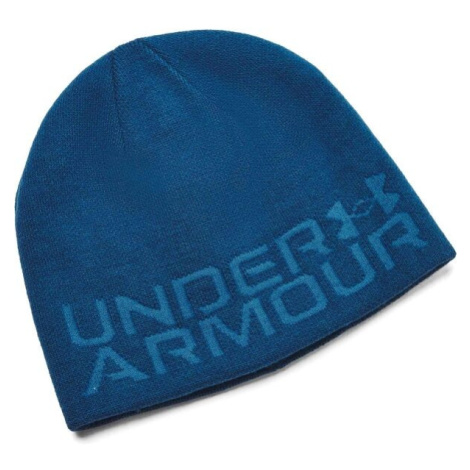 Under Armour REVERSIBLE HALFTIME Chlapecká čepice, modrá, velikost