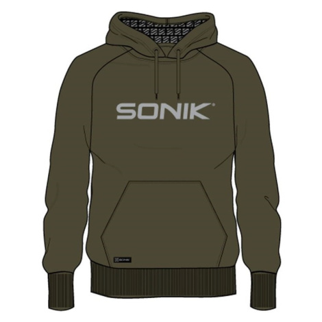 Sonik mikina hoody green