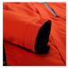 Alpine Pro Sardar 3 Pánská lyžařská bunda MJCP369 cherry tomato