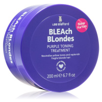 Lee Stafford Bleach Blondes Purple reign maska neutralizující žluté tóny 200 ml