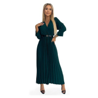 Dámské šaty Numoco 462-2 SERENA | zelená