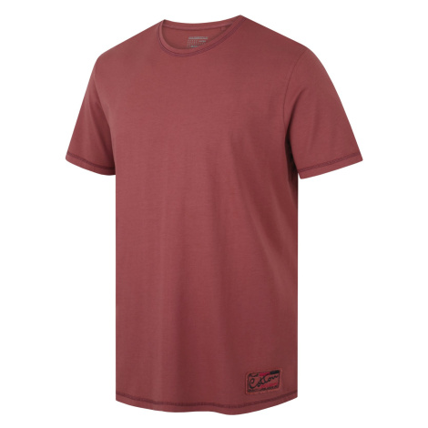 Pánské bavlněné triko HUSKY Tee Base M dark bordo