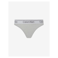 Světle šedá dámská tanga Calvin Klein Underwear