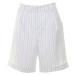jiná značka NA-KD »High Waist Striped Shorts« kraťasy< Barva: Bílá, Mezinárodní