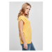 Ladies Extended Shoulder Tee - dimyellow