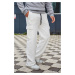 Trendyol Ecru Wide Leg/Wide Cut Cargo Pocket Sweatpants