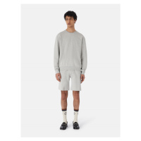 Šortky trussardi bermuda cotton fleece šedá