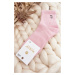 Dámské bavlněné ponožky růžové