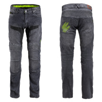 W-TEC Alfred CE moto jeansy šedá
