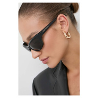 Sluneční brýle Chiara Ferragni dámské, černá barva, CF 7030/S