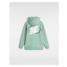 VANS Boys Force Field Pullover Hoodie Boys Green, Size