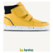 Dětské zimní barefoot boty Be Lenka Panda 2.0 - Cheese Yellow