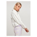 Ladies Short Boxy Worker Jacket - white