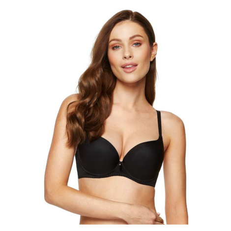 Podprsenka push-up Carla černá hladká Gorteks