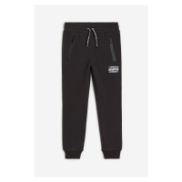 H & M - Kalhoty jogger - černá