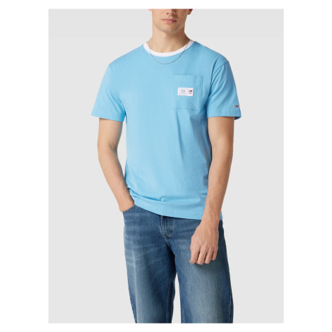 Tommy Jeans pánské modré tričko Tommy Hilfiger