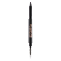 Makeup Revolution Duo Brow Definer precizní tužka na obočí odstín Dark Brown 0.15 g