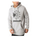 Reebok Sport Big Logo Hoodie Šedá