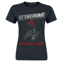 Scorpions Pierced Heart Dámské tričko černá