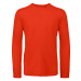 B&amp;C Pánské tričko s dlouhým rukávem TM070 Fire Red