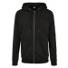 Basic Terry Zip Hoody - black