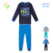 Chlapecké pyžamo - KUGO MP3783, modrá Barva: Modrá