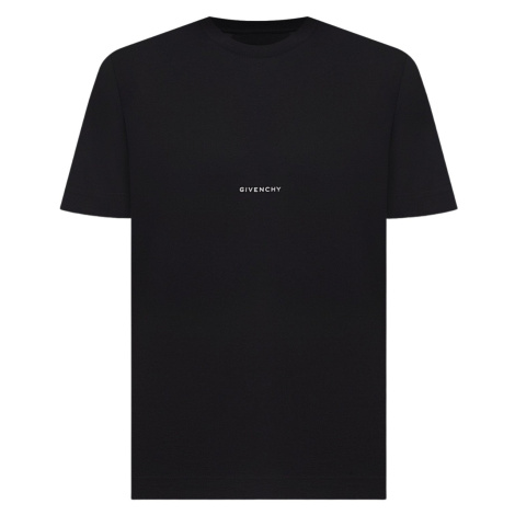 GIVENCHY Logo Detail Black tričko