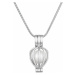 Evolution Group Stříbrný náhrdelník s bílou perlou 72056.1