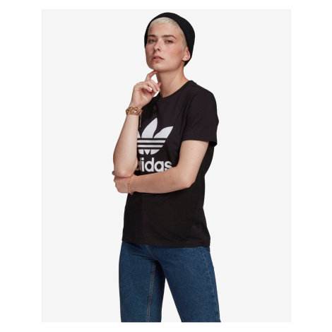 Černé dámské tričko adidas Originals - Dámské