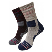 Urban Classics Kompresní funkční ponožky se vzorem, 2 balení