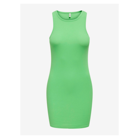 Světle zelené dámské pouzdrové šaty ONLY Milli