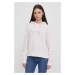 Mikina Pepe Jeans LANA HOODIE dámská, růžová barva, s kapucí, s potiskem, PL581440