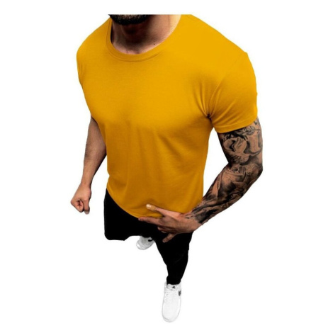 Ozonee Pánské tričko Vom žlutá Žlutá