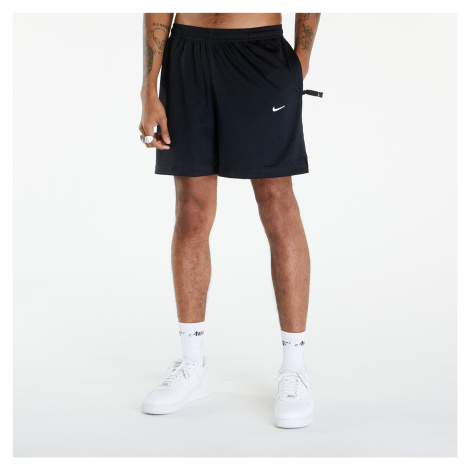 Nike Solo Swoosh Men's Mesh Shorts Black/ White