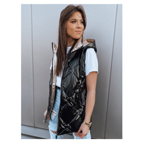 Vesta dámská PAVON prošívaná s kapucí TY2592 DStreet