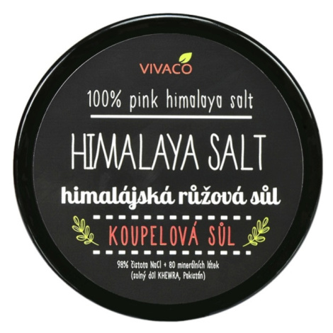 Vivaco Himalájská růžová sůl do koupele 100 g 100 g