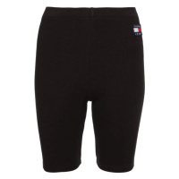 Tommy Jeans Shorts - TJW RIB BADGE CYCLE SHORT black