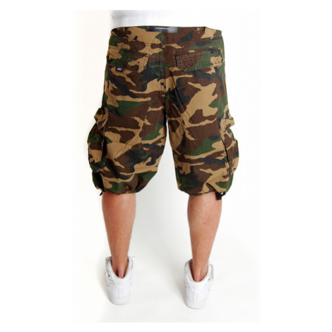 2-Pac Enemy Cargo Shorts Wood Camo