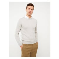 LC Waikiki Crew Neck Long Sleeve Men's Knitwear Sweater