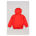 Dětská bunda zippy červená barva