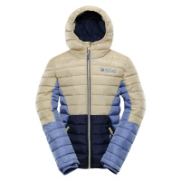 Dětská zimní bunda Alpine Pro BARROKO 4 - béžová