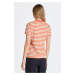 TRIČKO GANT D1. ICON G STRIPED SS T-SHIRT oranžová