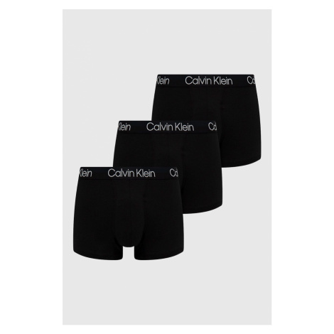 Boxerky Calvin Klein Underwear pánské, černá barva, 000NB2970A