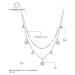 Victoria Filippi Stainless Steel Ocelový náhrdelník Mia - chirurgická ocel, zirkon NHN20232-3/49