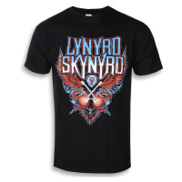Tričko metal pánské Lynyrd Skynyrd - Crossed Guitars - PLASTIC HEAD - RTLS0126