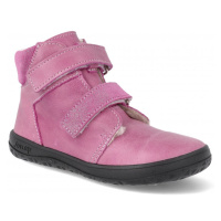 Barefoot dětské zimní boty Jonap B4MV - růžové Slim