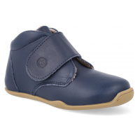 Barefoot dětské kotníkové boty Blifestyle - babyRaccoon marine modré